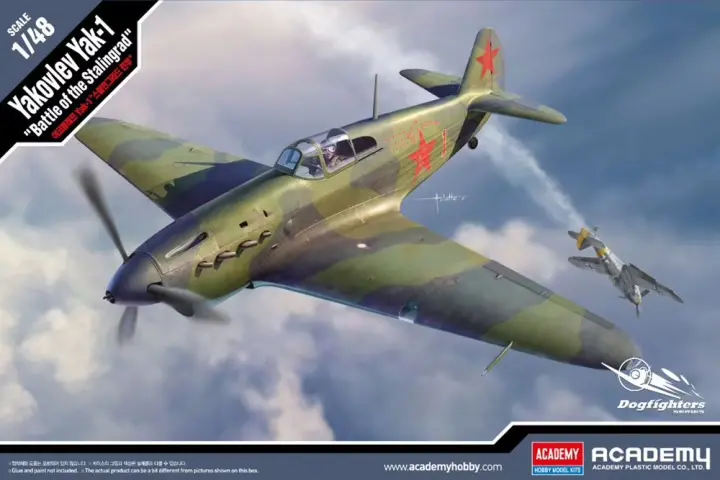 Academy 1/48 Yakolev Yak-1 "Battle Of Stalingrad" 1