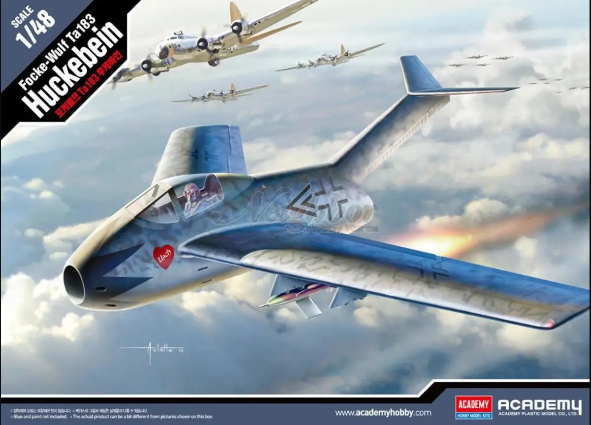 Academy 1/48 Focke Wulf Ta-183 Huckebein 1