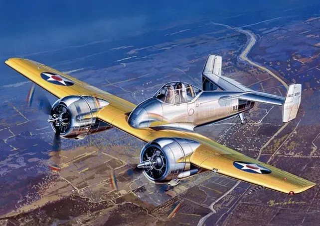 Academy 1/48 Grumman Xf5f-1 Skyrocket 1