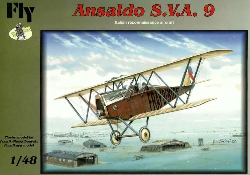 Fly 1/48 Ansaldo Sva.9 1