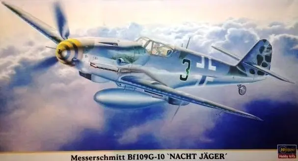 Hasegawa 1/48 Messerschmitt Bf-109G-10 Nachtjager 1