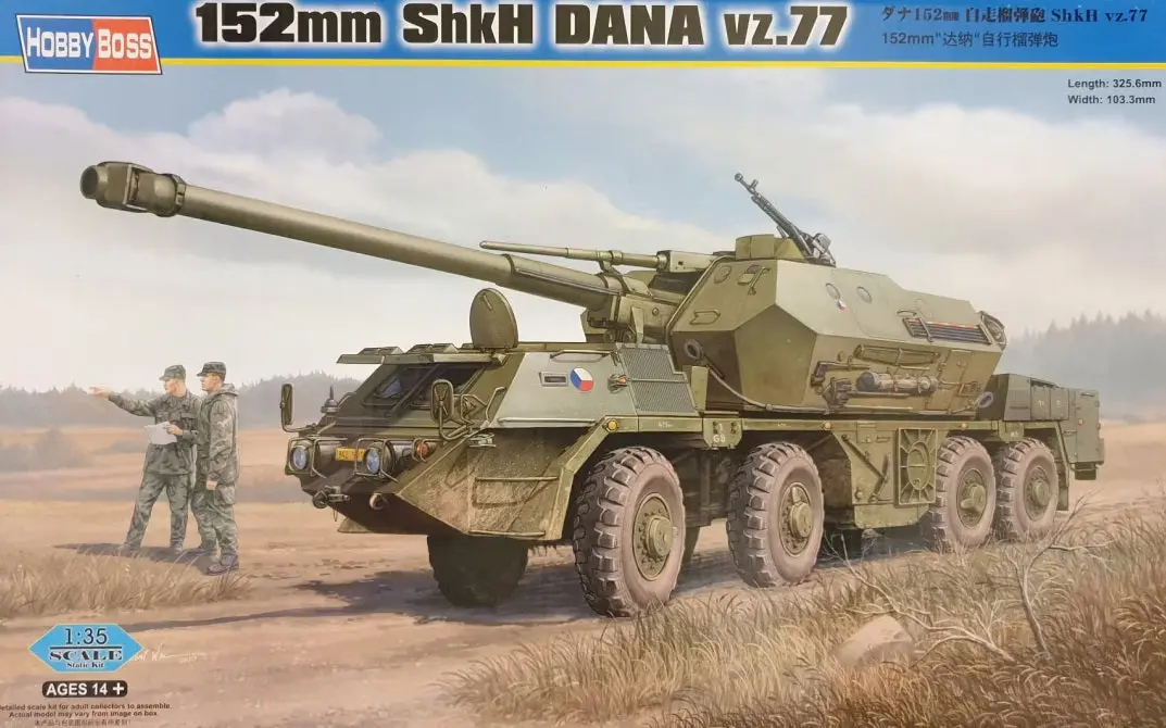 Hobbyboss 1/35 152Mm Shkh Dana Vz.77 1