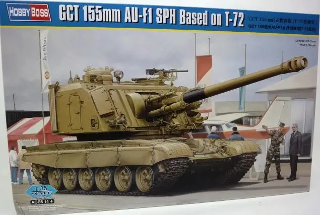 Hobbyboss 1/35 Gct 155Mm Au-F1 Sph (T-72 Chassis) 1
