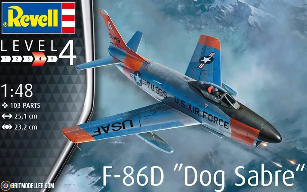 Revell 1/48 Na F-86D Sabre Dog 1